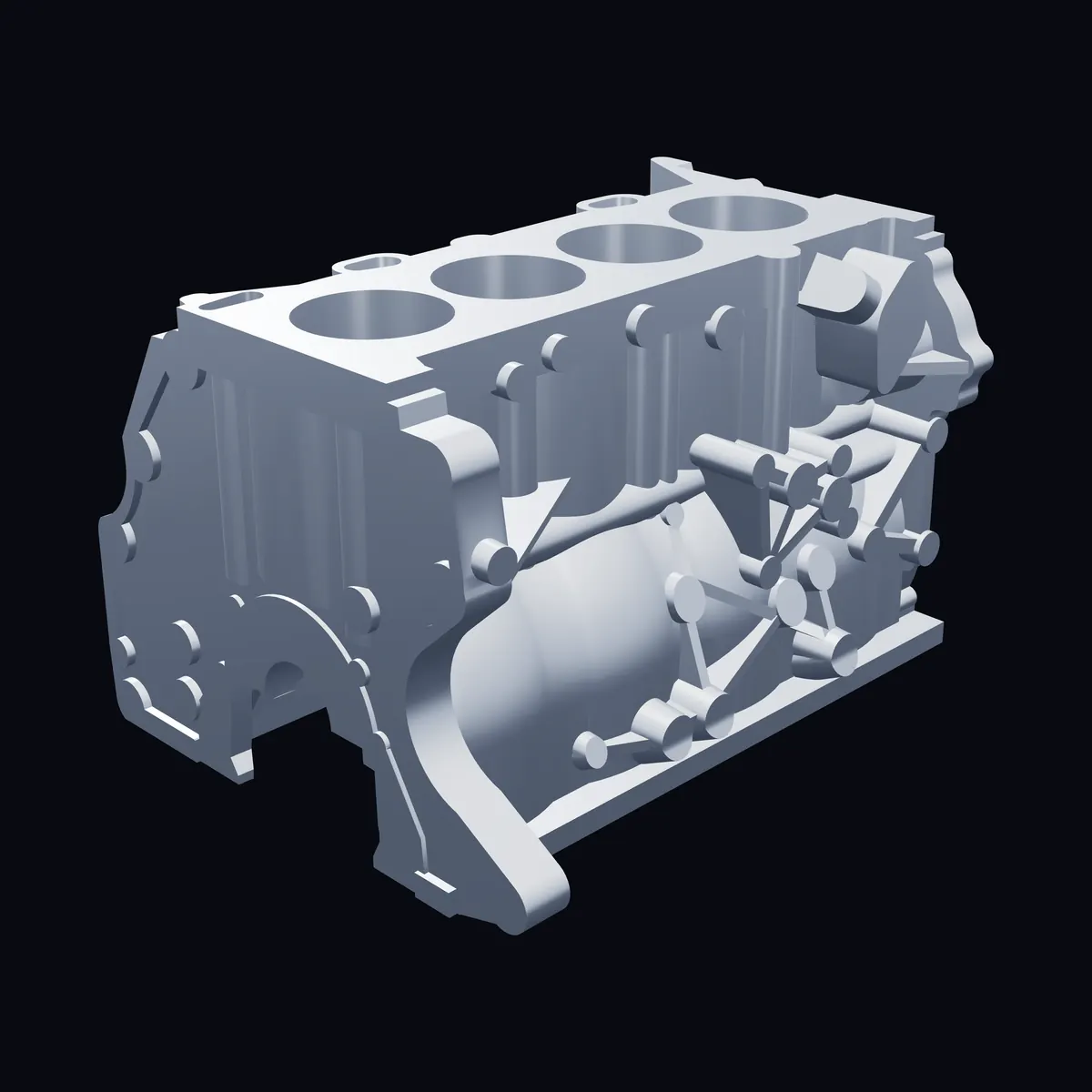 Blueytech billet Nissan SR20 engine block